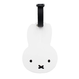 Miffy Die Cut Luggage Tag B100 Face White
