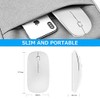 Mingdao - mouse óptico portátil inalámbrico para computadora portátil con