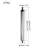 PATIKIL Conveyor Roller 1" Diameter 8" Length, 2 Pack Stainless