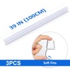 Yecaye 3 Pack Shower Door Seal,Shower Door Sweep,Frameless Glass Seal