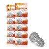 PGSONIC CR2032 3V Lithium Battery (10pcs), Compatible with AirTag, Key