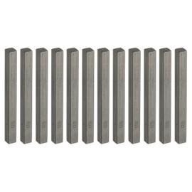 PATIKIL Compressed Charcoal Sticks, 12 Pack 8B Grade Art Supplies Sketch Square Stick for Artist Drawing Sketching Shading Painting, Black