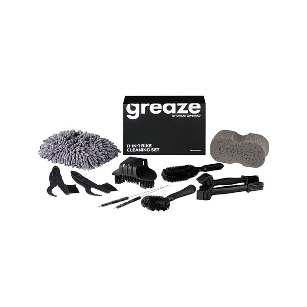 Greaze Bicycle Cleaning Set - Bicycle Care Set - Chain