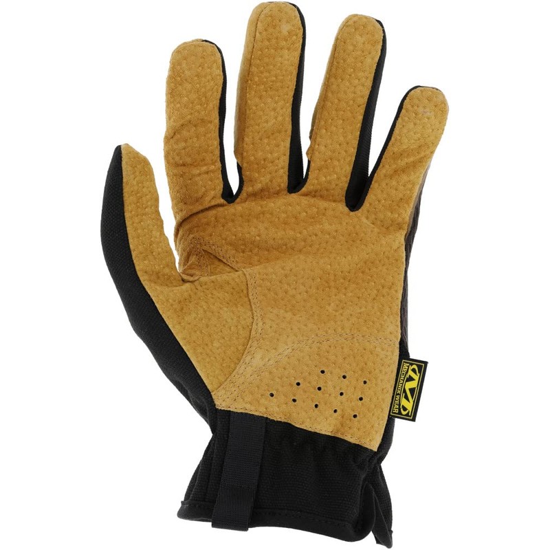 MECHANIX LFF-75-009 Mechanics Gloves Leather First Fit M Size Brown/Black