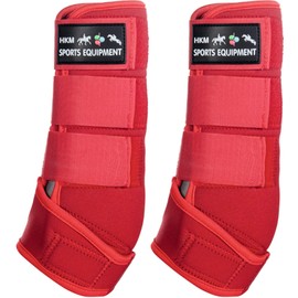 HKM Softoprene Gaiters, Red, S