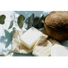Organic shower soap with soap bag, without plastic or palm