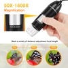 WADEO Upgraded Handheld Microscope Camera 1440P HD, USB Microscope 50-1600X,