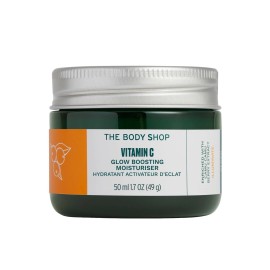 The Body Shop Vitamin C Glow Boosting Moisturizer 1.7oz Hydrates Softens Revitalizes Skin