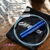 Professional Crossfit Aluminum Jump Rope, Fast Jump Rope for Double