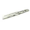 Solingen Eyebrow Tweezers Stainless Steel Straight Tip Professional Hair Removal