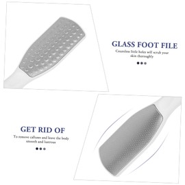 IWOWHERO Foot File Callus Remover Double-sided Foot Rasp Pedicure Foot Rasp Foot Care Trimmer Professional Stainless Steel Foot Tool