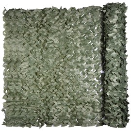 (16.4ftx1.5m/5mx1.5m, Dark Green) - iunio Camo Netting, Camouflage Net, Bulk Roll, Mesh, Cover, Blind for Hunting, Decoration, Sun Shade, Party, Camping, Outdoor