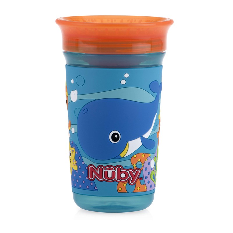 Nuby 360 Degree Easy Sip 3D Grip Wonder Cup with