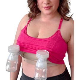 DAVIN & ADLEY Amelia Crop Cami, Hands Free Pumping & Nursing Bra