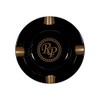 Rocky Patel Ceramic Black Cigar Ashtray