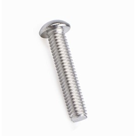 M3x20mm Button Head Hex Socket Cap Screws,Full Thread,304 Stainless Steel Bolts Screws 100pcs (M3x20mm)