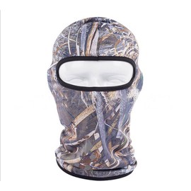 Hillento Outdoor Cycling Fishing Hunting Jungle Camouflage Headgear Bionic face mask Sunscreen Breathable Wicking,BB-A-82