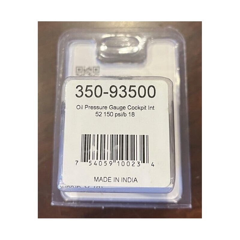 VDO Oil Pressure 150 psi 350-93500 Genuine Cockpit International 2"/52mm