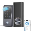Alexa/Google Assisant/Tuya app G6 Fingerprint Smart Lock, 6 in 1