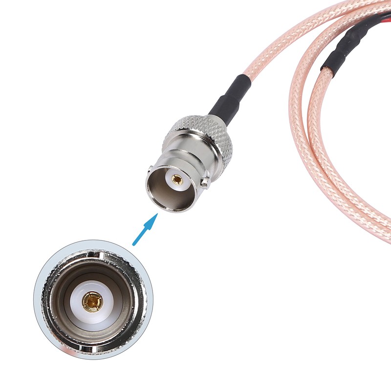 XMSJSIY BNC Female to Dupont Female Test Leads Cable Connector