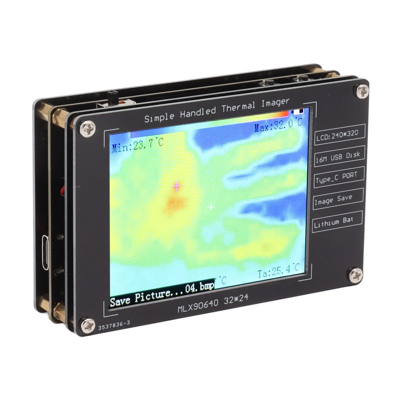 Infrared Thermal Imager Portable DIY LCD Digital High Accuracy Infrared