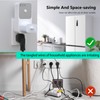 BSEED Single Outlet Surge Protector for Refrigerator, TV, PC &