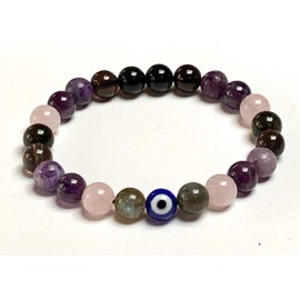 Awaken Your Kundalini Sleep Soundly with Our Crystal Insomnia Mala Bracelet - Calming, Healing, and Protective Stones for Restful Nights