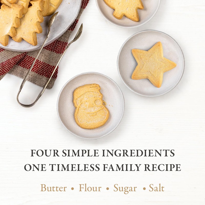 Walker’s Assorted Shortbread Cookies in Festive Shapes - Pack of