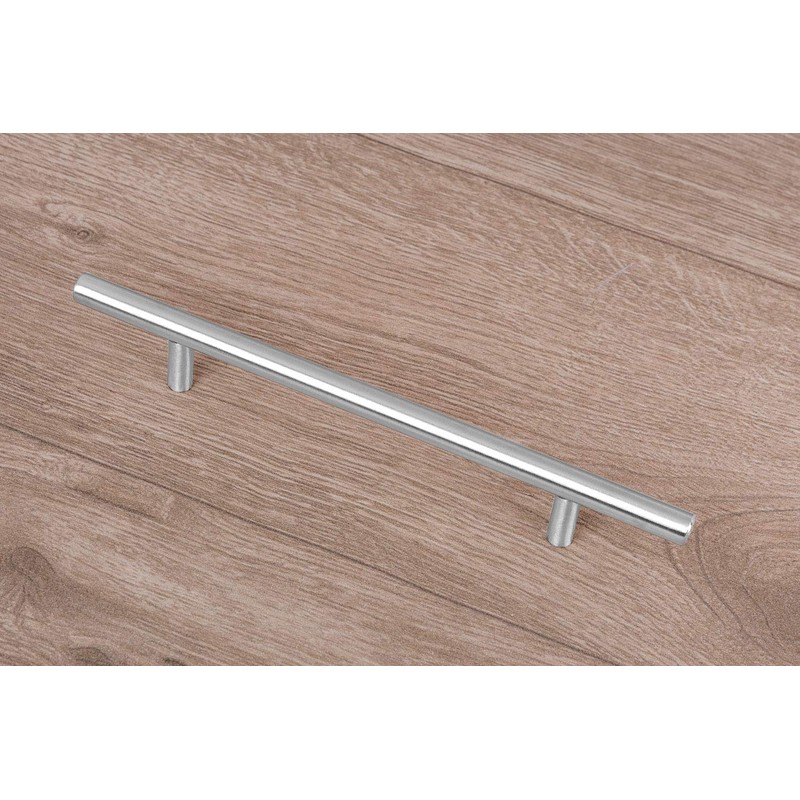 GedoTec Linea Furniture Handle Chrome Kitchen Handle for Drawers Cabinet