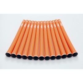 elitegrips CX46 Golf Grips, Set of 13, Wild Orange, No Backline