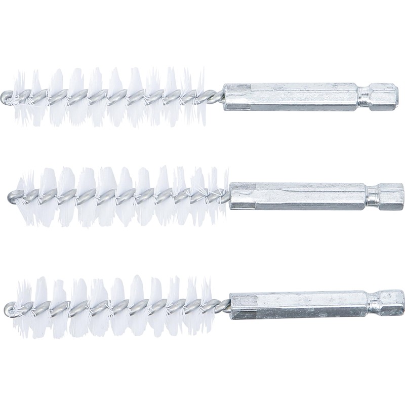 BGS 3078-15-N | Nylon Brush | 3-Piece | 15 mm