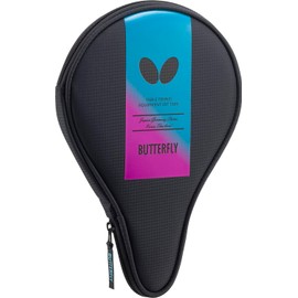 Butterfly 63410 Table Tennis Racket Case, YT, Full Case, Holds 1 Racket, Turquoise Blue
