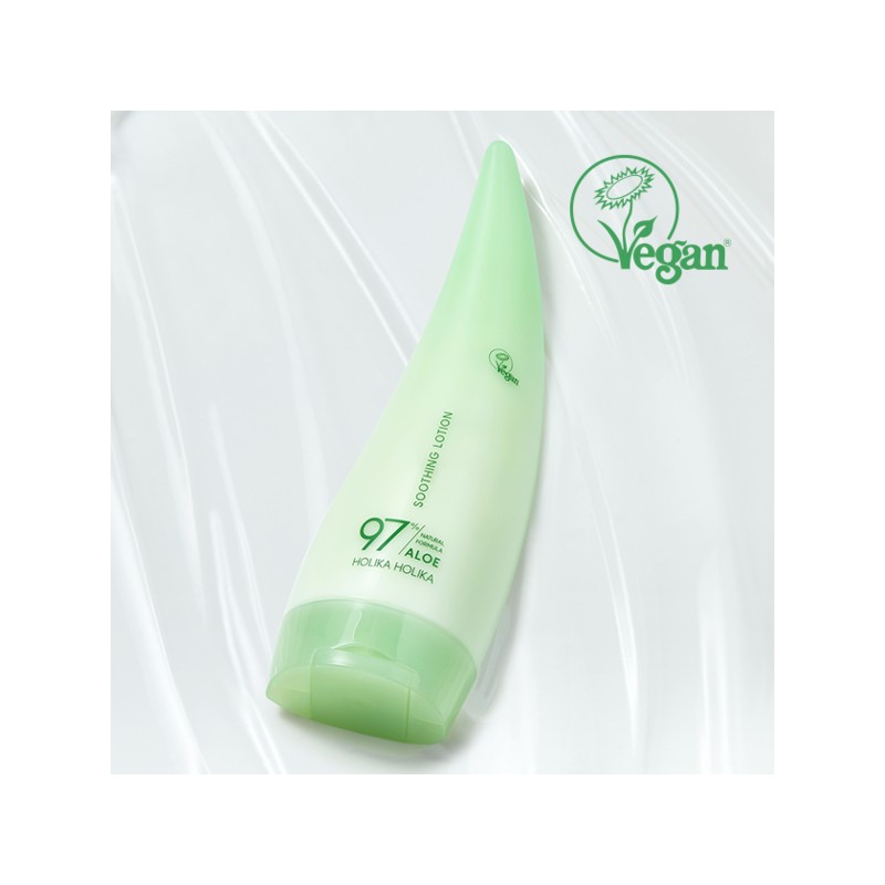 Holika Holika NEW 알로에 내추럴 포뮬라 97% 수딩 로션 NEW