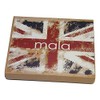Mala Leather RFID Blocking Union Jack Leather Wallet with Coin