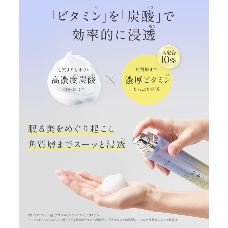 Dr. Syuwan | Microbubble VC10 Serum Mini Carbonated Serum, Rich