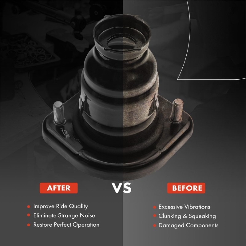 A-Premium Rear Left or Right Suspension Strut Mount Compatible with