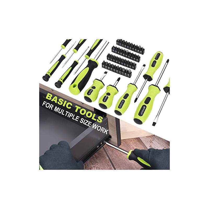 FASTPRO 267-Piece Home Tool Set, Household Repairing Tool Kit with