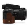 MegaGear Faux Leather Case Compatible with Nikon Coolpix P950 -