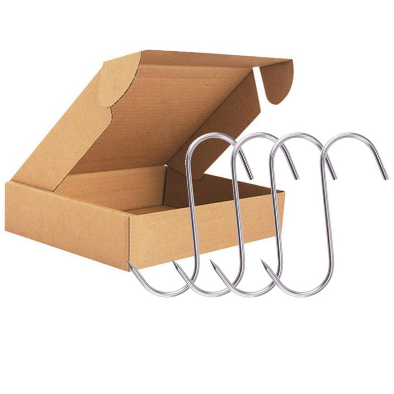 5 Inch S-Hook Meat Hooks Heavy Duty Stainless Steel Meat