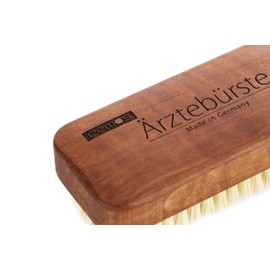 REMOS"Doctor's Hand Brush" with Natural bristles pear Wood