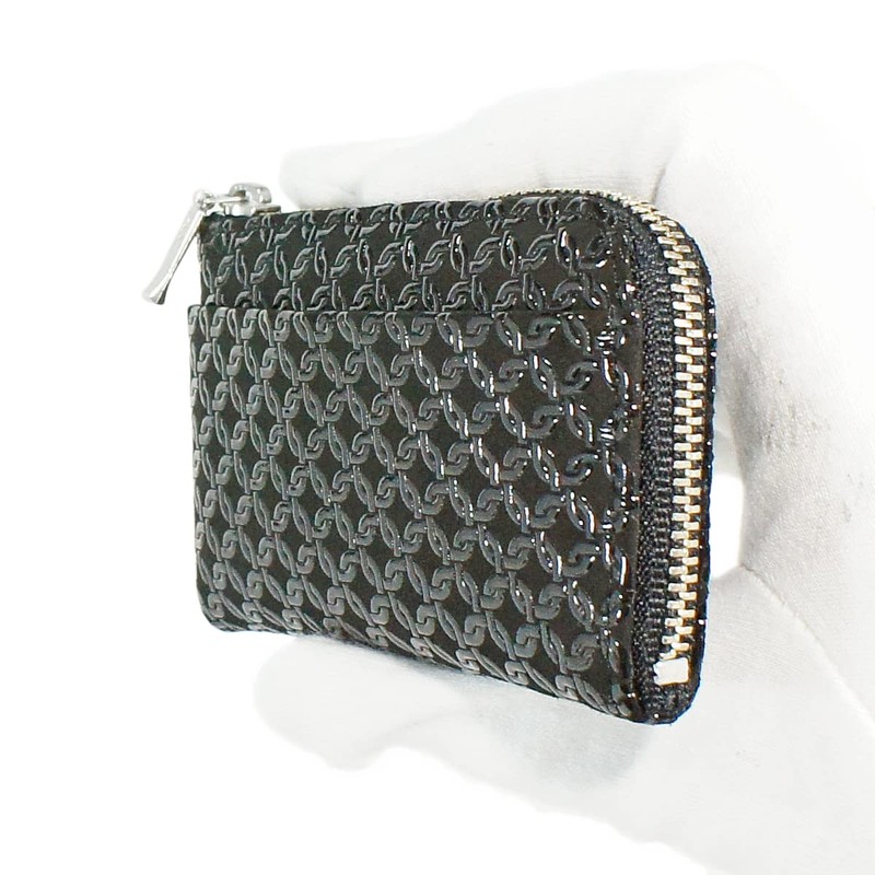 Indenya 1005-01-177 F Coin Purse, Deer Leather, Black Background x