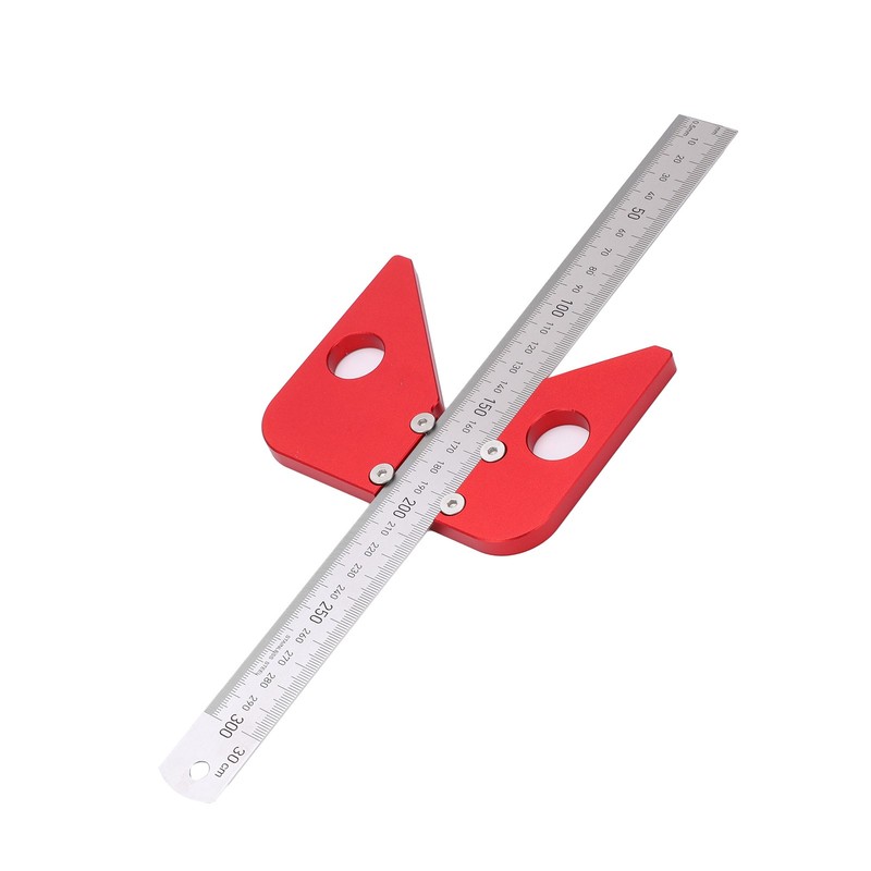 Center Scribe Gauge 45 90 Degree Finder Measuring Tool Carpenter