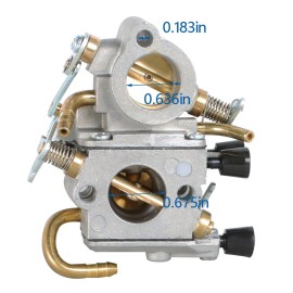 ALL-CARB 42381200600 Carburetor Replacement for Stihl TS410 TS420 Concrete Cu...