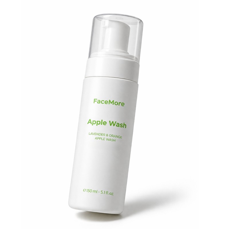 Face More Apple Wash Bubble Cleansing Foam 150ml Mildly Acidic