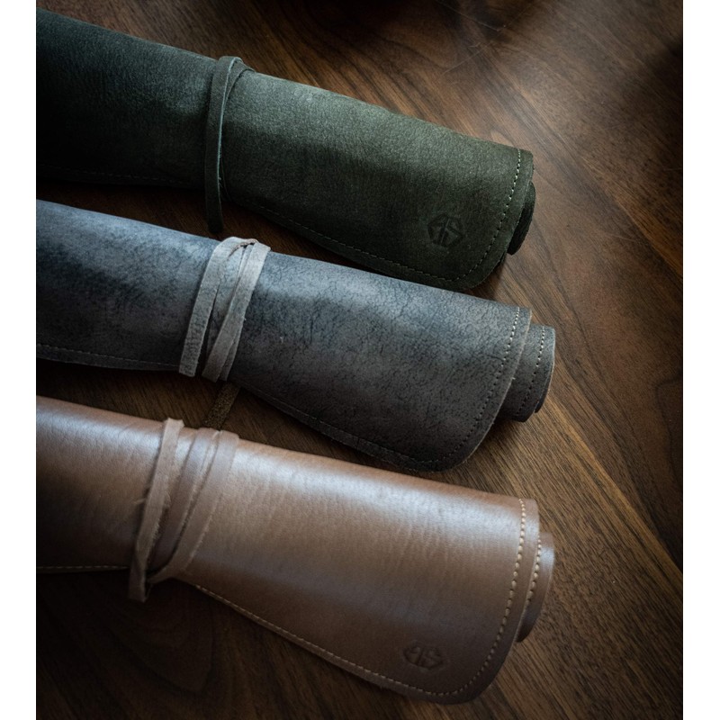 Angus Stoke Knife Roll Bag Genuine Leather – Chef`s knife