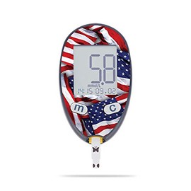 MightySkins Skin Compatible with Abbott Freestyle Freedom Lite - Patriot | Protective, Durable, and Unique Vinyl Decal wrap Cover | Easy to Apply, Remove, and Change Styles | Made in The USA