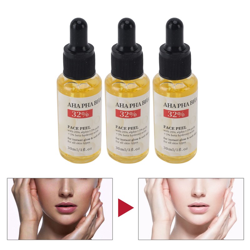 3pcs Fruit Acid Serum 30ml Firming Skin Herbal Extract Oil