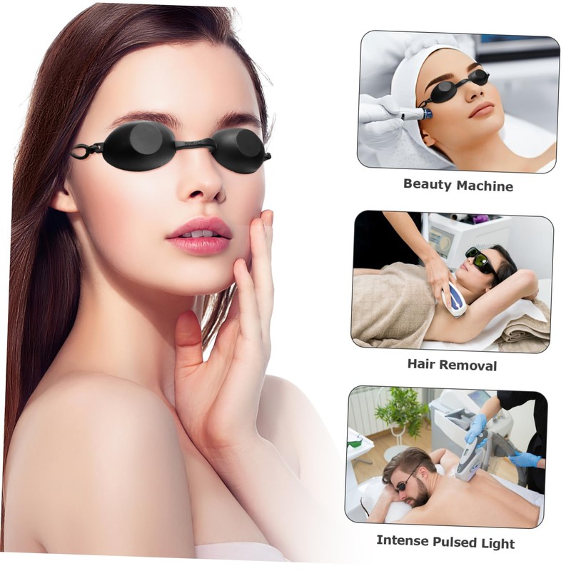 VICASKY 6PCS Safety Goggles Light Eye Protection Eyepatch for Ipl