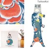 Madame MO Organic Cotton KOINOBORI Koinobori Fancy M Tropical 100cm