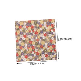 Operitacx 480 Sheets Colorful Square Patterned Origami Papers Thicken Double-Side Craft Paper for Boys and Girls